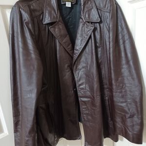 Leather jacket